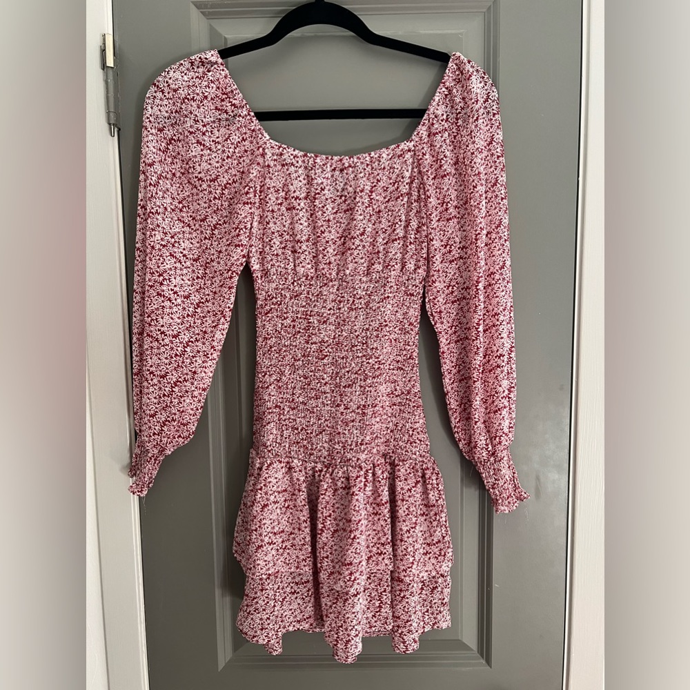 Princess Polly maroon dress. Size 0. - Picture 2 of 7